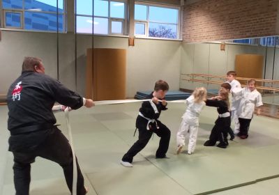 Training Red Dragon Kids